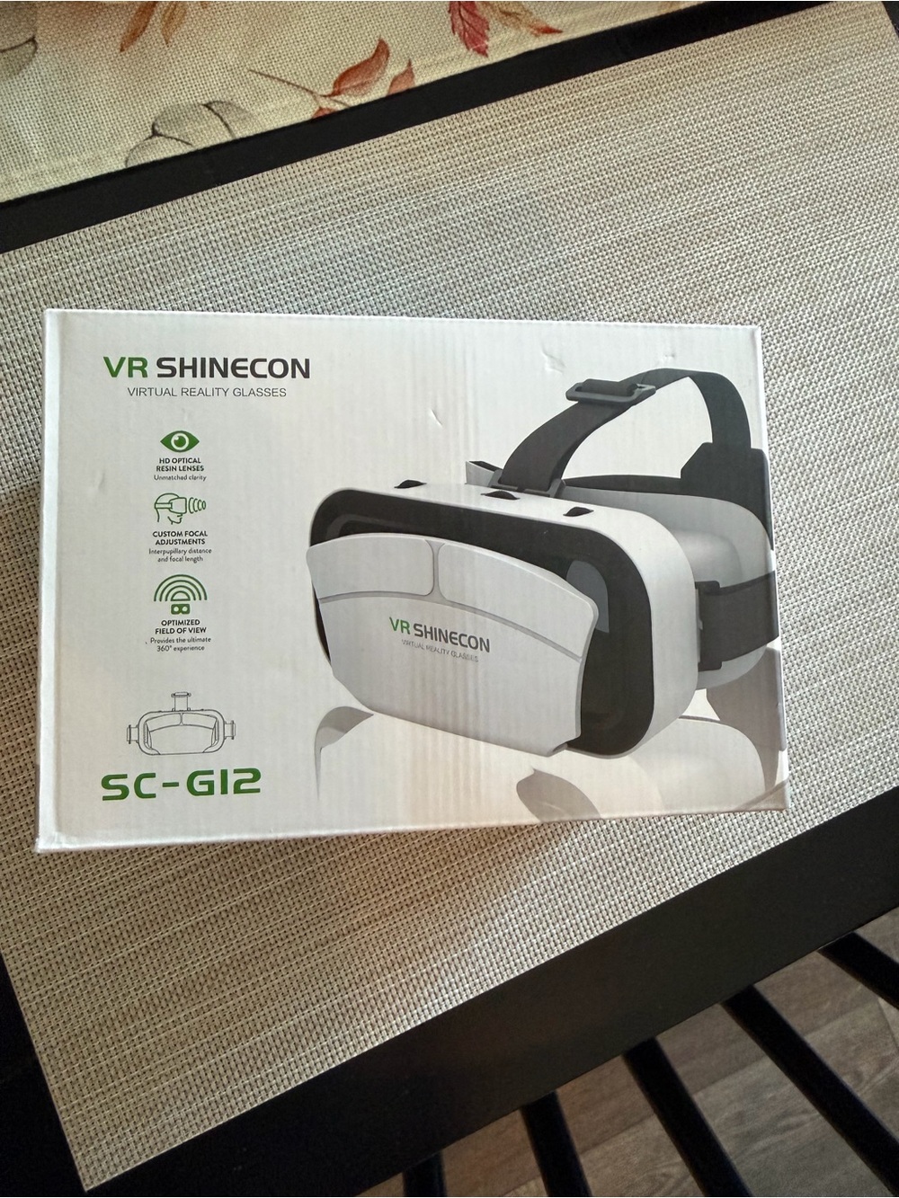 SC-G12 White and Black Smartphone VR Headset
